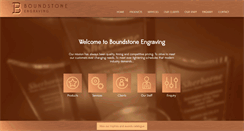 Desktop Screenshot of boundstone-engraving.com